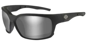COGS Sunglasses, Silver Flash Lenses & Matte Black Frames